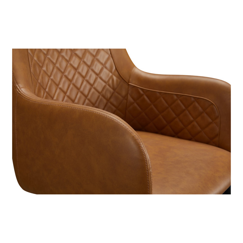 Cantata Upholstered Arm Chair, Tawny