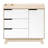 Hudson 3-Drawer Changer Dresser with Removable Tray -15716963