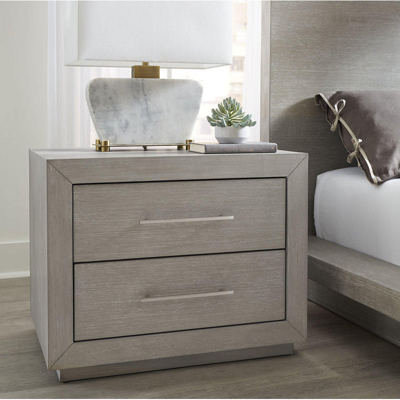Meret Maseo Solid Wood Nightstand