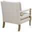 Chaise d'appoint rembourrée avec roulettes Arize-1450387373