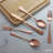 Luly Reflective 40-Piece Colored Stainless Steel Flatware Set-115303212