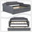 Farina Full Guest Bed Daybed with Trundle