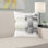 Coussin décoratif à bougie étincelle
