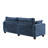 Seliana 80.71" W Chenille Upholstered Square Arm Sofa with Accent Pillows -1757350645