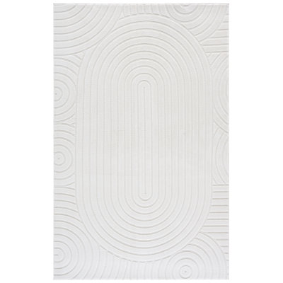 Versaillies 661 Performance Machine Washable Geometric Rug