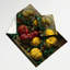 Tapisserie murale légumes Ulluco-133639467