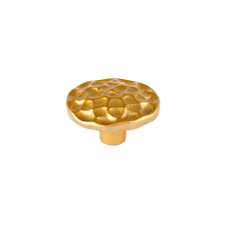 Pomegranate Geometric Knob, 1.75" H x 1.75" W x 1" D, Satin Brass