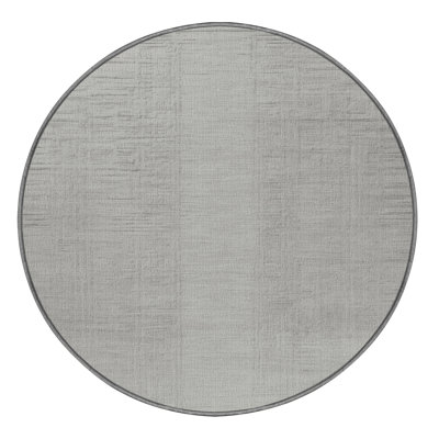 Machine Washable Abstract Gray Area Rug