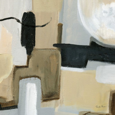 «Eany Earthy Abstract I on Canvas» par Farida Zaman, reproduction