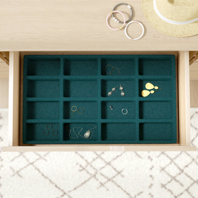 Plateau de rangement pour bijoux Grid