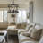 Nerstrand 4 - Light Iron Dimmable Geometric Chandelier