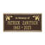 Wilmington 'In Memory of' Memorial Plaque-578055559-578698118