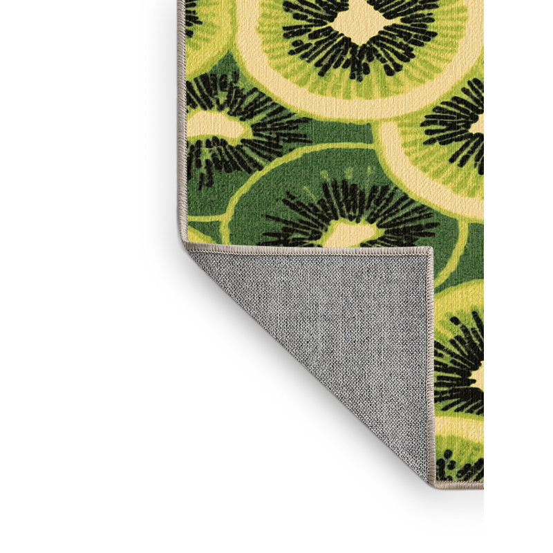  Tapis lavable Kiwi, Carré 4 pi