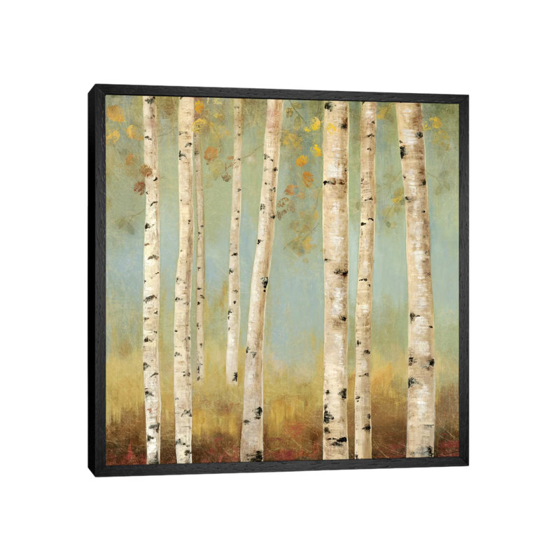 Eco II 1 Piece Painting on Canvas, 66.04 cm H x 66.04 cm W, Black Framed Canvas
