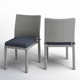 Alyisa Rattan Outdoor Stacking Dining Side Chair with Cushion