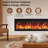 72" Recessed or Wall Mounted Electric Fireplace Heater, 12 Flame Colors, Google & Alexa Compatible, Logs & Crystals, Remote Control-1287477656