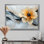 Abstrait moderne pivoine moderne flux III - Art mural abstrait moderne pivoine