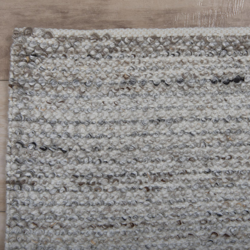 Tapis 100% polyester tissé à la main, Rectangle 9 pi 9 po x 13 pi 9 po