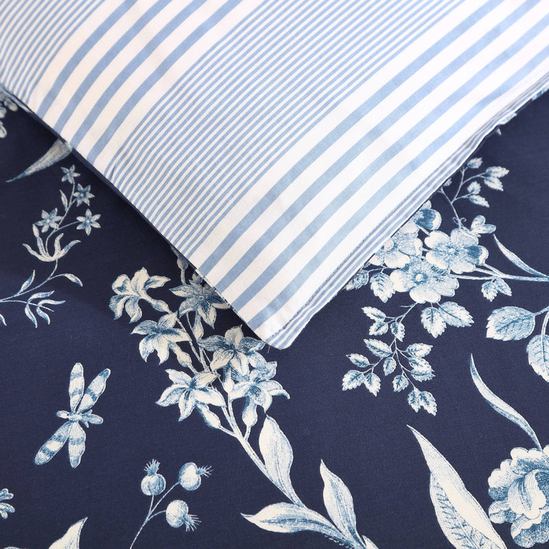 Ensemble de housse de couette en coton Laura Ashley, Très grande housse de couette + 6 pièces additio
