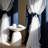 Double Layer Blackout Curtains With Ruffle Sheer Overlay - Princess Style Room Darkening Drapes For Kids Bedroom, Living Room, And Nursery Decor-436123951-436124113