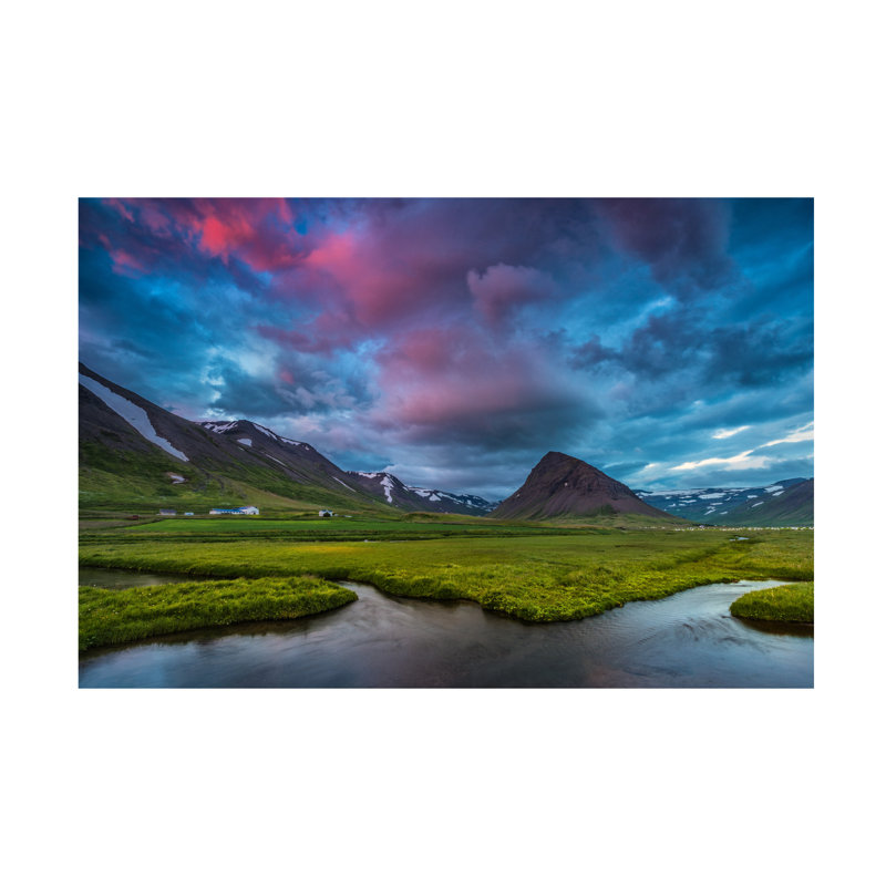 Raymond Hoffmann Farmland Canvas Art, 30" H x 47" W