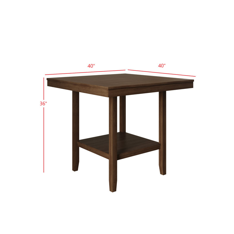 Table de salle à manger Bouganville, Brun