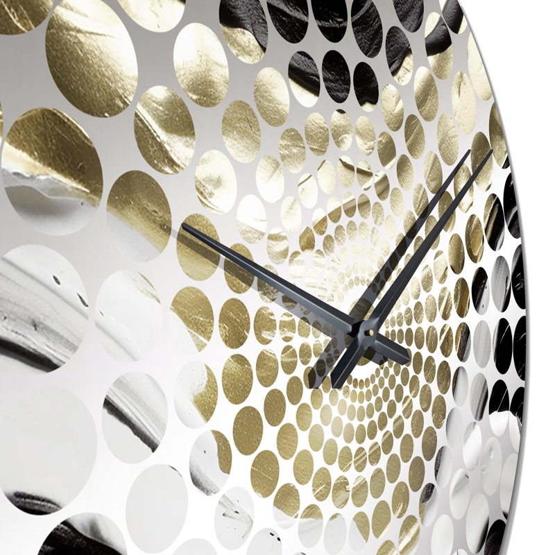 Jacynthia - Horloge murale abstraite, Grand