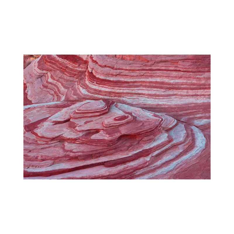 Pattern, Fire Wave, Valley of Fire State Park, Nevada, USA 1 Piece Wrapped Canvas Wall Art
