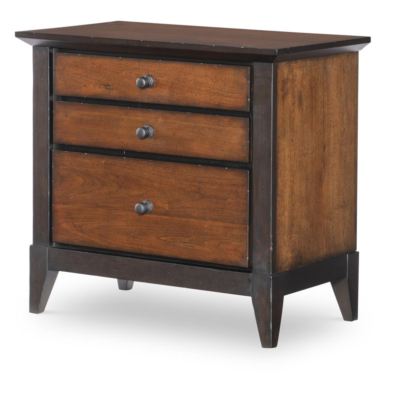Table de chevet cerise vieillie 30 po Fenmore
