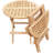 20'' W Wood Shower Bench