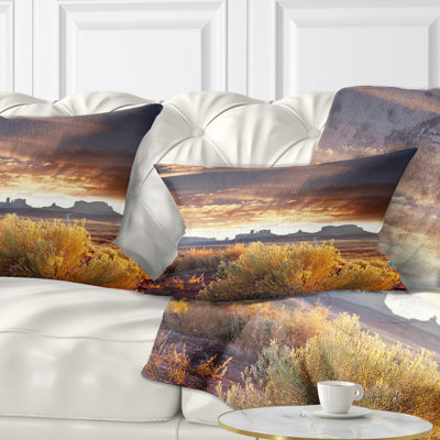Reversible Throw Pillow