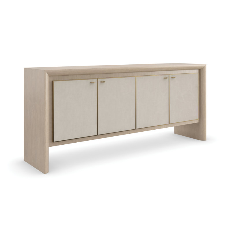 Unity 78'' W Solid Wood Credenza