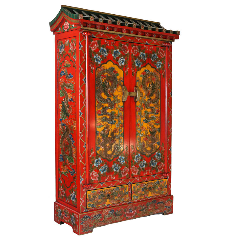 Armoire tibétaine pagode