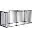 200" Adjustable Play Yard Gate Fence - 8 Panels Metal House