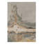 Rug & Kilim’S Modern Rug, Silver-Gray And Gold In Bold Abstract Pattern