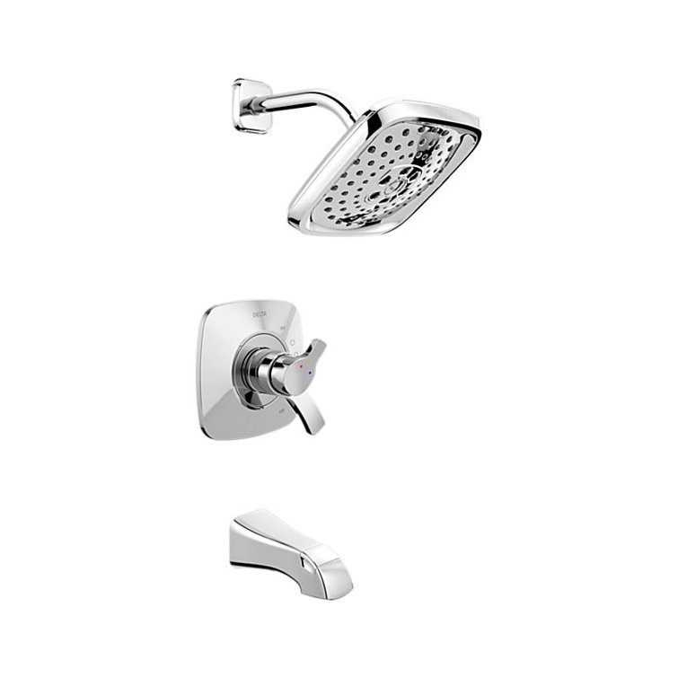 Tesla® Thermostatic Tub and Shower Faucet with Multichoice Universal Valve