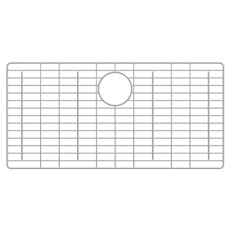 29.25"x14.25" Bottom Grid in Stainless Steel, Stainless Steel