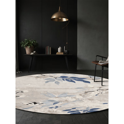 Tapis beige lavable à la machine