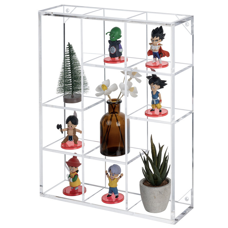 Lemmuela Wall Acrylic 9 Compartment Shadow Box	