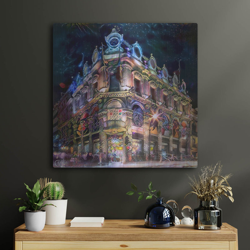 «Mexico Estanquillo Museum» par Pedro Gavidia, H 24 po x l 24 po