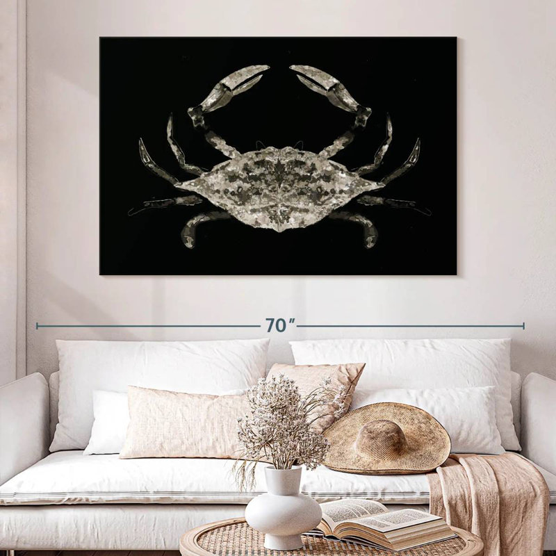 Coastal Crab I, 34" H x 51" W
