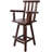 Rustic Bar Stool - Fir Wood Construction (No Including  Table)-963572547