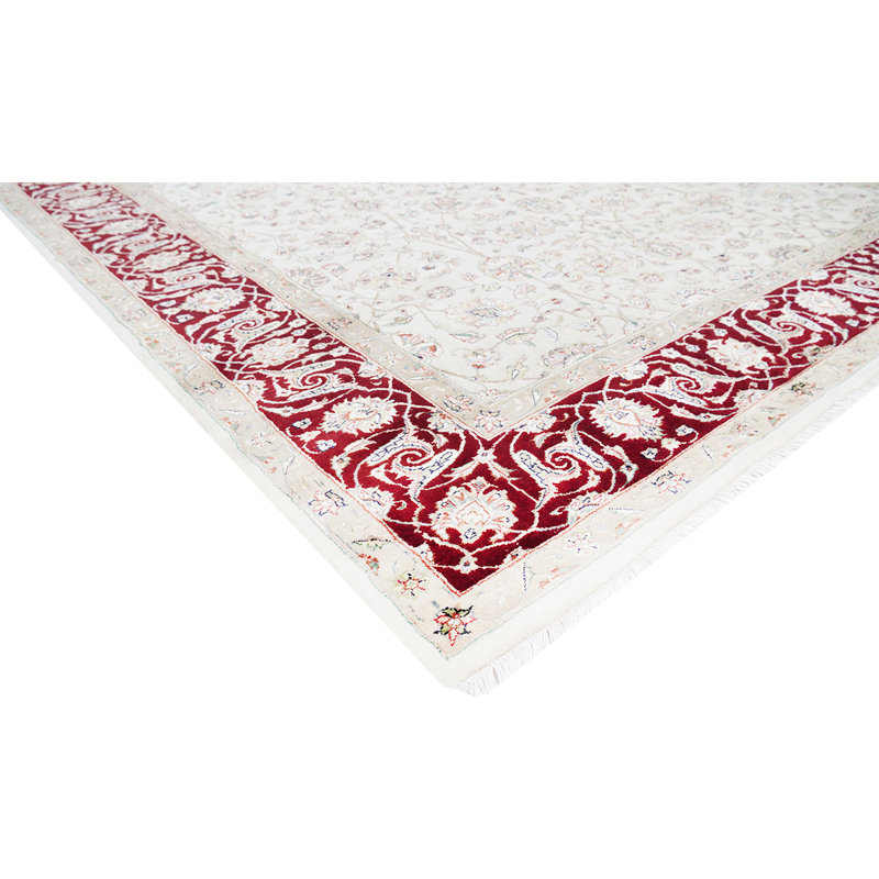 Hand Woven Wool Oriental Area Rug, Rectangle 5' x 8'