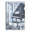 «Piano Blues 1» par Allayn Stevens, art mural acrylique-563059297