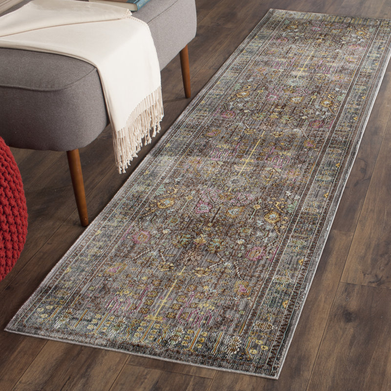 Leyla Oriental Hand Woven Area Rug, Runner 69 x 244 cm