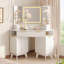 Meuble-lavabo cannelé de 48 pouces avec miroir et lumières-1745330165