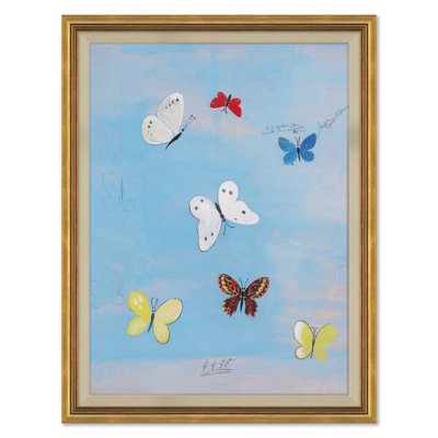 Flying Butterflies (var. 3) Print