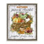 Art mural automne sur toile, marché floral par Creatif Belle