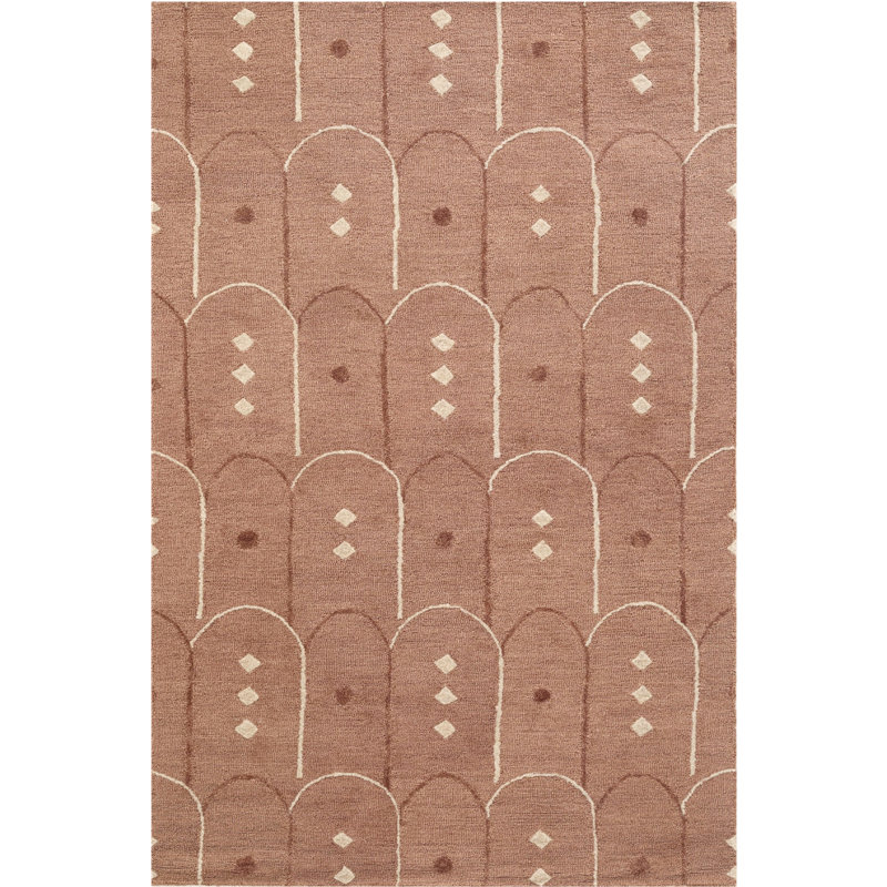Hand Tufted Wool Ursa Rug, Rectangle 7'9" x 9'9"