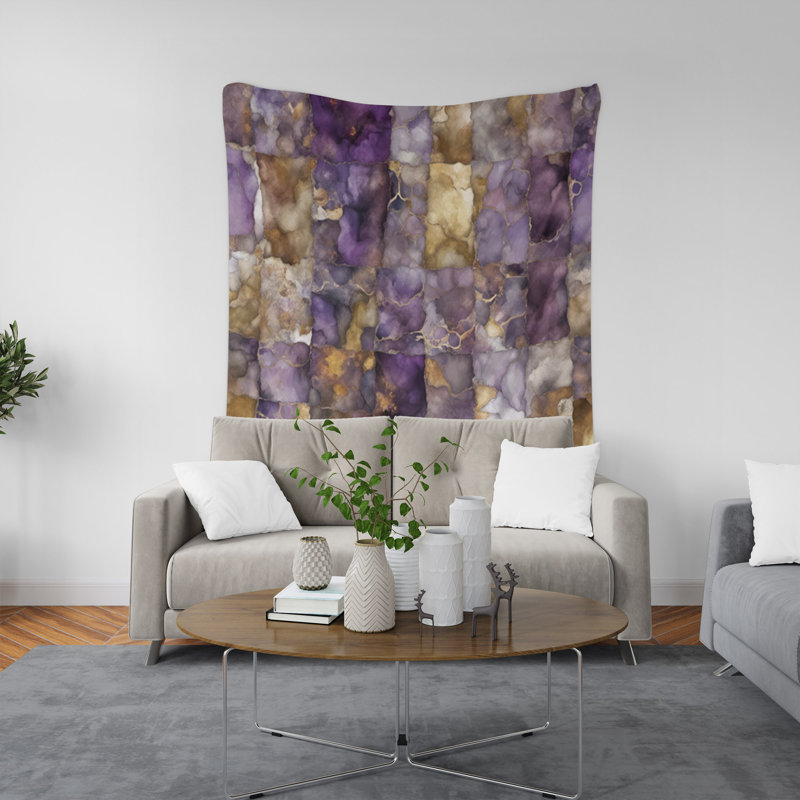 Tapisserie murale, H 60 po x l 51 po